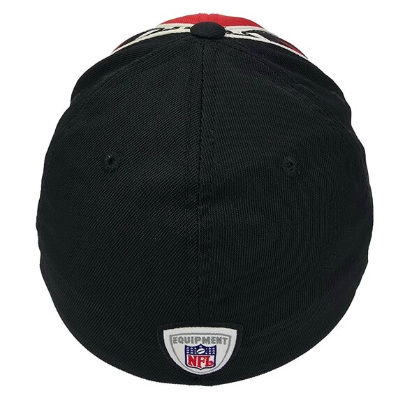 Atlanta Falcons Hat Vintage 90s Reebok NFL Equipment Sideline Cap OSFA Red Black - Picture 4 of 7